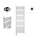 Elektrische Radiator Sanicare HWV - Moda Met Wifi 160x60 cm Mat Wit 1159W Met Thermostaat Wit Linkso