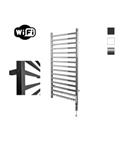 Elektrische Radiator Sanicare HWV - Qubic Met Wifi 126,4x60 cm Chroom 565W Met Thermostaat Chroom Re