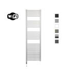 Elektrische Radiator Sanicare HWV Met Wifi 172x45 cm Wit 920W Met Thermostaat Wit Linksonder