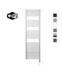 Elektrische Radiator Sanicare HWV Met Wifi 172x45 cm Wit 920W Met Thermostaat Wit Rechtsonder