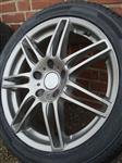 17''RS4 Antraciet Velgen en Banden Steek 5x112