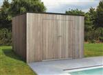 Strak tuinhuis Box-Iroko in diverse maten