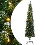 vidaXL Kunstkerstboom smal met 150 LED's 150 cm