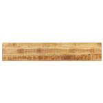 vidaXL Tafelblad rechthoekig 180x40x2,5 cm massief ruw mangohout