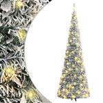 vidaXL Kunstkerstboom pop-up met sneeuw 150 LED's 180 cm