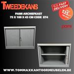 40 X Roldeurkast 75 x 100 x 45 cm merk Pami 