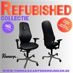 18 x Refurbished ergonomische bureaustoel Kinnarps