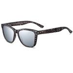 Polarized Sunglasses for Women - Mirror Glasses UV400 Square Frames Shades Eyewear