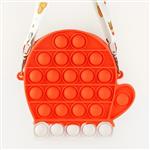 Antistress Pop It Fidget Portemonnee Portemonnee voor Meisjes - Push Bubble Crossbody Strap Coin Bag