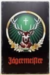 Jagermeister zwart-groen reclamebord