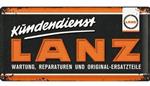 Kündendienst Lanz reclamebord