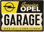 Genuine opel garage reclamebord