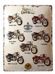 Royal enfield reclamebord