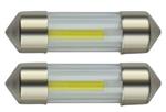 C5W autolamp 2 stuks | LED festoon 31mm | COB daglichtwit 6500K | 12 Volt