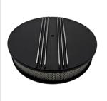 Aluminium finned black 14 inch aircleaner