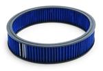 Edelbrock 14 X 3 inch blauw filter