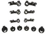 Retainer Clips, Linkage Style, Set of 12