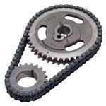 Edelbrock 7814 - Timing Chain And Gear Set, Ford Small Block Late, 84-95, Stock Replacement