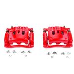 Ford F-250 F-350 rear brake calipers red