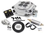 Holley Sniper EFI 4 Barrel Fuel Injection Conversion - Self-Tuning Master Kit + Handheld EFI Monitor