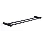 Saniflex black series dubbele handdoekrek 60cm zwart