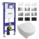 Geberit UP320 Sigma complete set villeroy en boch compact direct flush