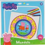 Peppa Pig Mandala - Kleurboek - tekenen - Kleurboek voor volwassenen en kinderen - Peppa pig