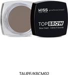 Kiss Professional Top Brow Wenkbrauw Crème - KBCM02 Taupe