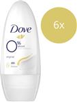 Dove Original Deodorant Roller Voordeelbundel - 6 x 50 ml