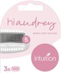 Wilkinson Intuition Hi Audrey Navul Scheermesjes - 3 x Scheermessen