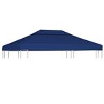 vidaXL Prieeldak 2-laags 4x3m 310 g/m² blauw