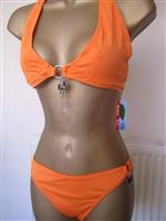 Chique Oranje Bikini met Bedels - Medium / Large