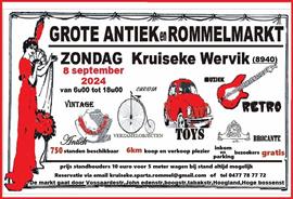 Grote antiek en rommelmarkt 8 september