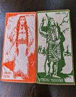 2 Vintage Karl May Handdoeken - Winnetou