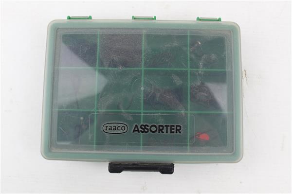 Grote foto raaco assorter 12 tacklebox gevuld met diverse karperhaken sport en fitness vissport