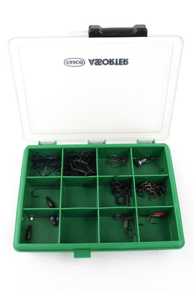 Grote foto raaco assorter 12 tacklebox gevuld met diverse karperhaken sport en fitness vissport