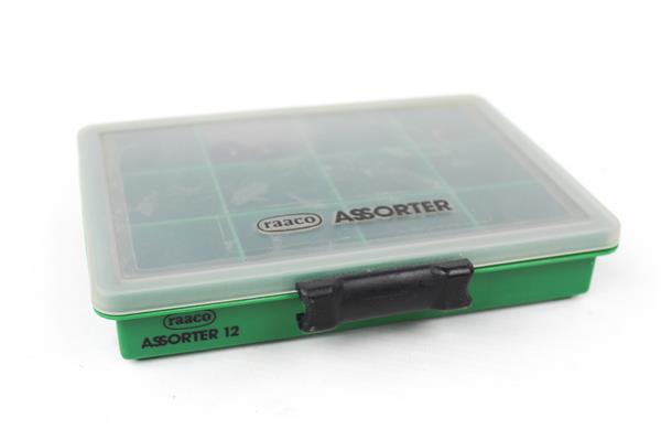 Grote foto raaco assorter 12 tacklebox gevuld met diverse karperhaken sport en fitness vissport