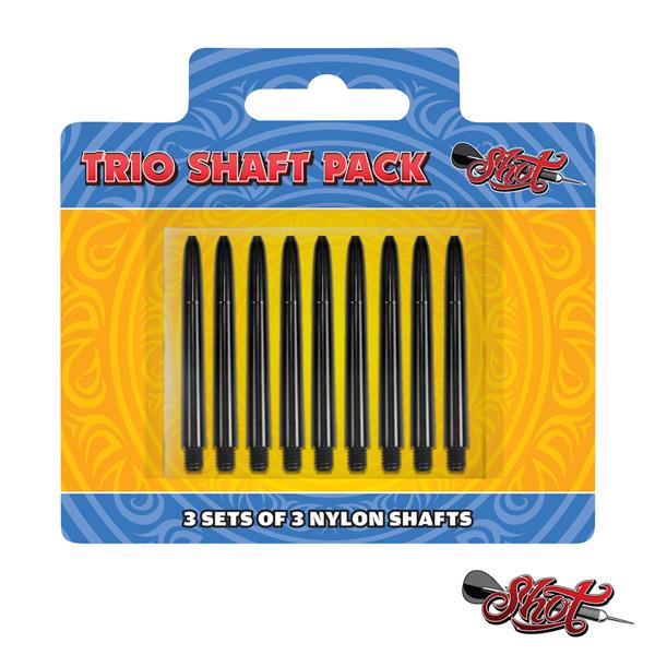 Grote foto shot value range trio 3 set shaft pack shot value range trio 3 set shaft pack sport en fitness darts