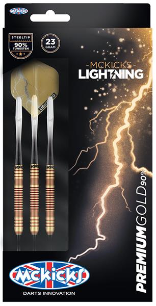 Grote foto mckicks premium gold 90 mckicks premium gold 90 25 gram sport en fitness darts