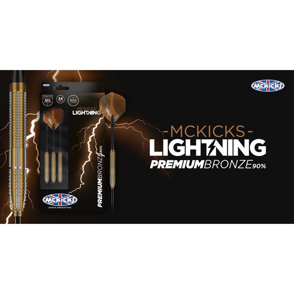 Grote foto mckicks premium bronze 90 mckicks premium bronze 90 24 gram sport en fitness darts