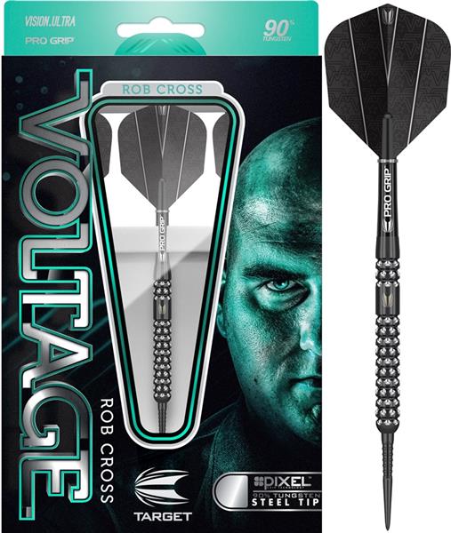 Grote foto target rob cross 90 black pixel rob cross 90 black pixel 25 gram sport en fitness darts