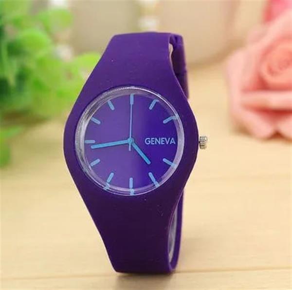 Grote foto jelly watch unisex quartz clockwork silicone strap kleding dames horloges