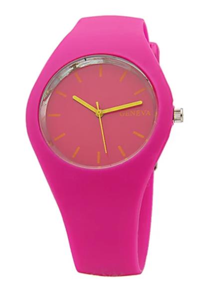 Grote foto jelly watch unisex quartz clockwork silicone strap kleding dames horloges