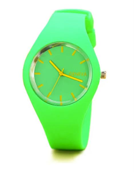 Grote foto jelly watch unisex quartz clockwork silicone strap kleding dames horloges