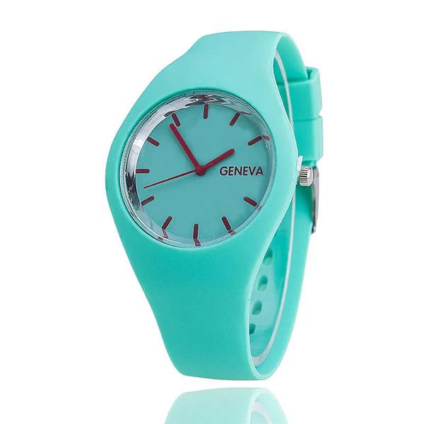 Grote foto jelly watch unisex quartz clockwork silicone strap kleding dames horloges