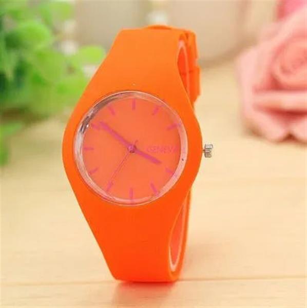 Grote foto jelly watch unisex quartz clockwork silicone strap kleding dames horloges