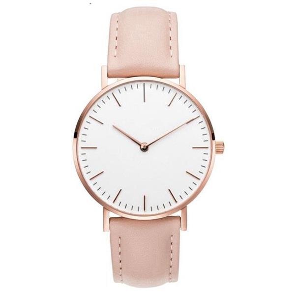 Grote foto minimalist watch for women luxury quartz clock mesh strap kleding dames horloges