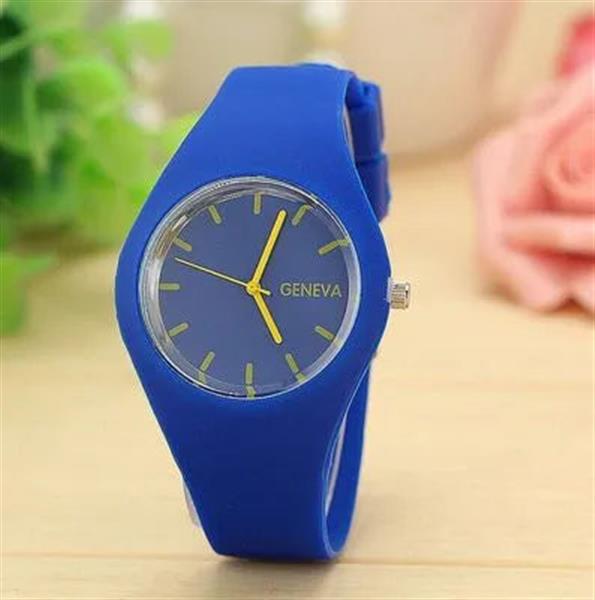 Grote foto jelly watch unisex quartz clockwork silicone strap kleding dames horloges