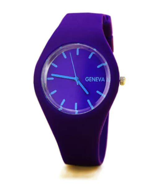 Grote foto jelly watch unisex quartz clockwork silicone strap kleding dames horloges