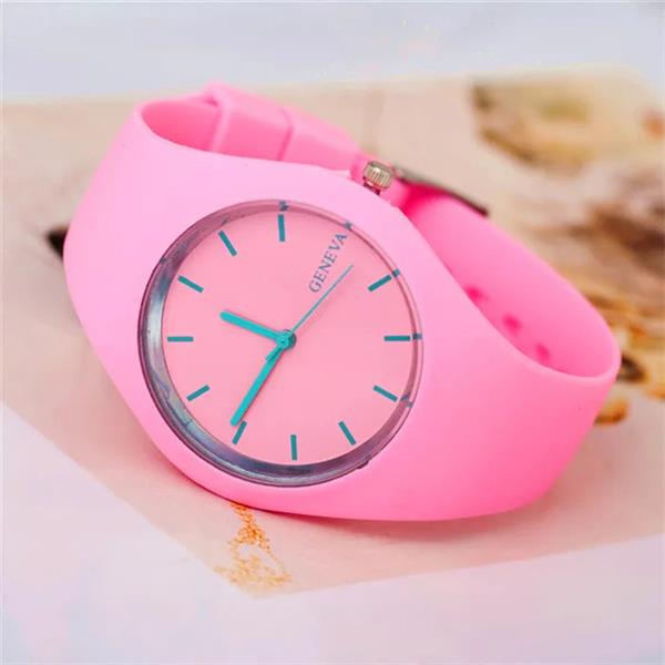 Grote foto jelly watch unisex quartz clockwork silicone strap kleding dames horloges